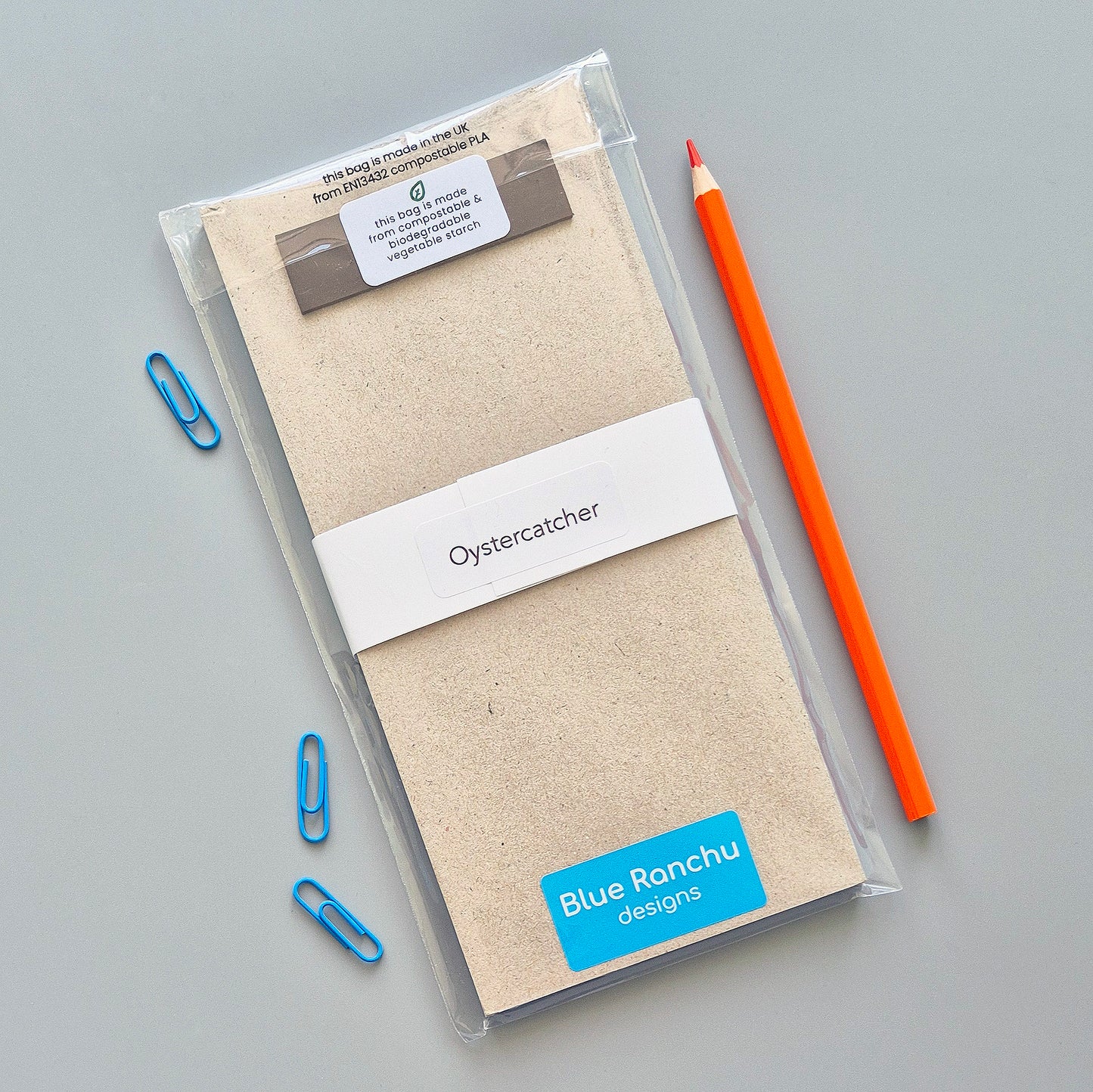 Oystercatcher magnetic list pad