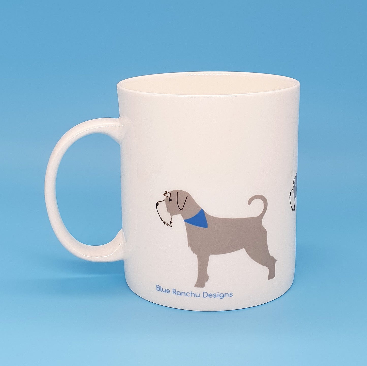 Schnauzer Large Bone China Mug