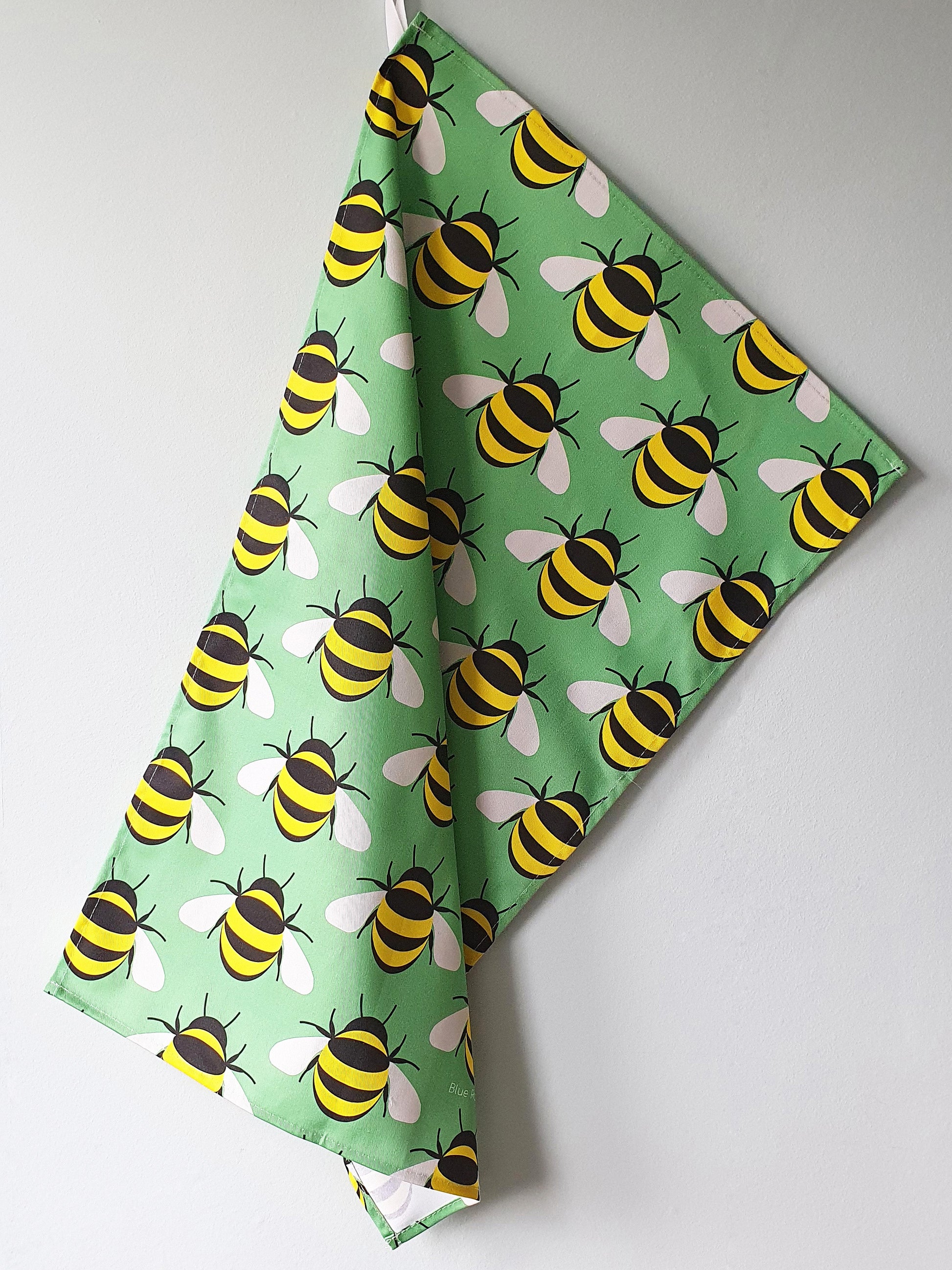 Bee tea towel