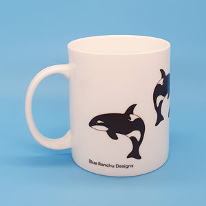 Orca Large Bone China Mug