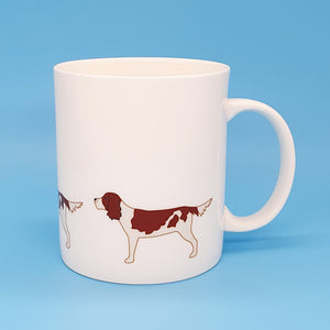 Springer Spaniel large bone china mug