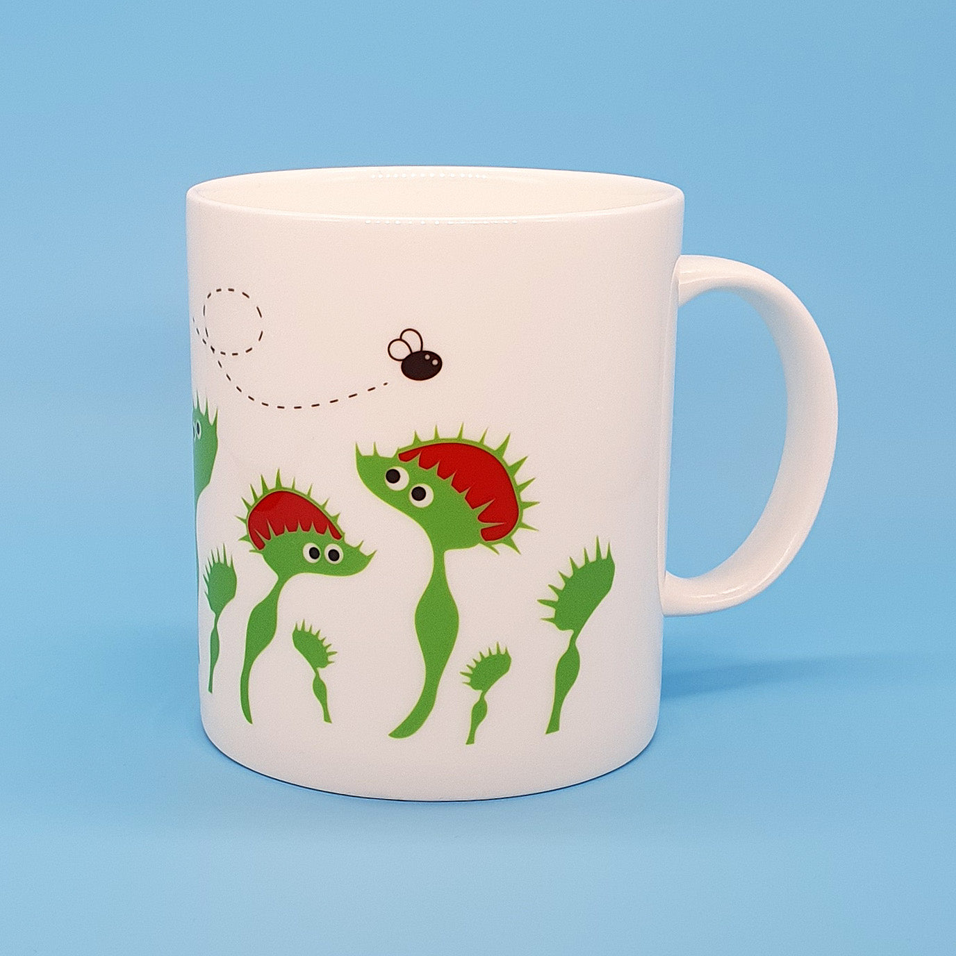 Venus Fly Trap large bone mug