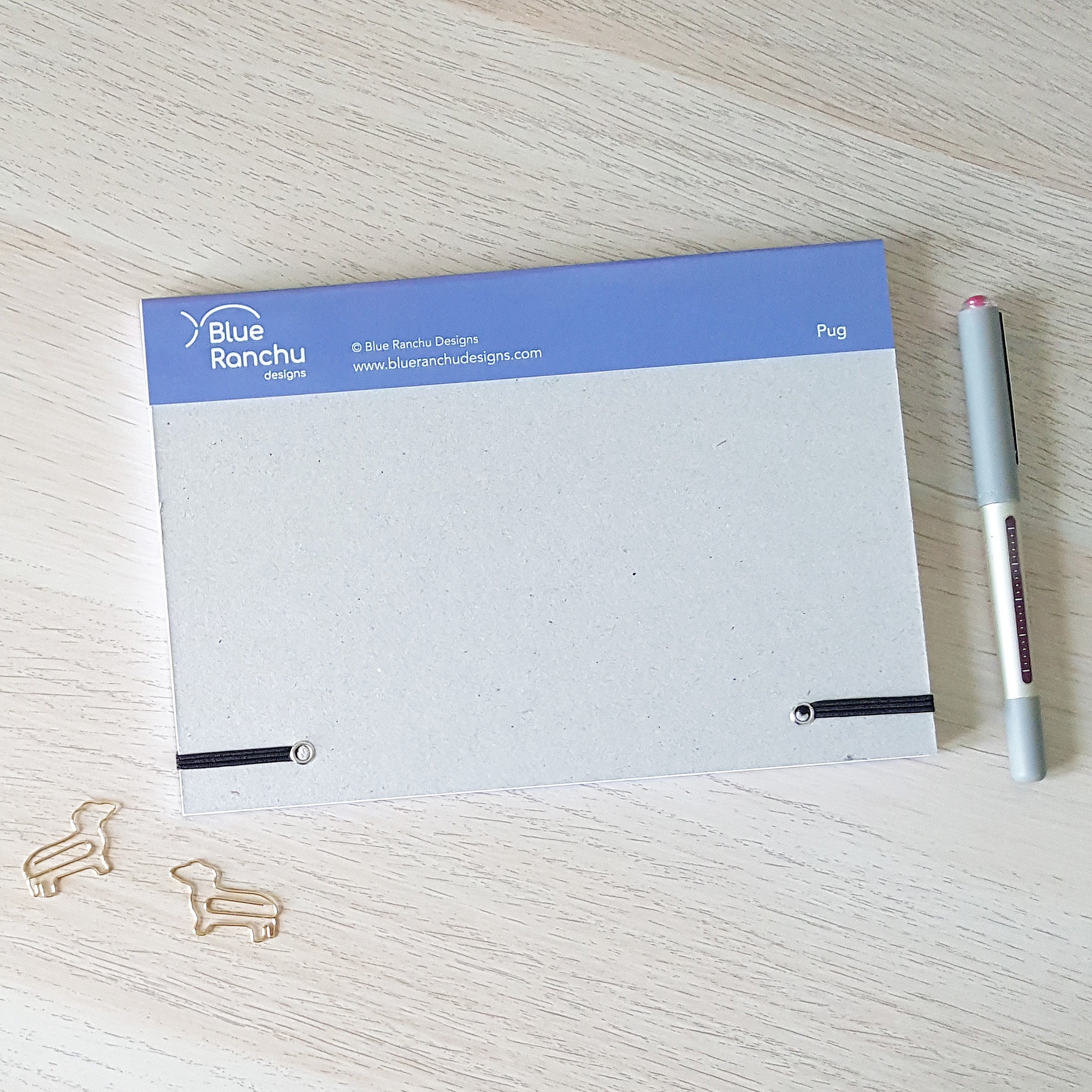 A5 Pug Notebook