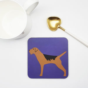 Border Terrier coaster