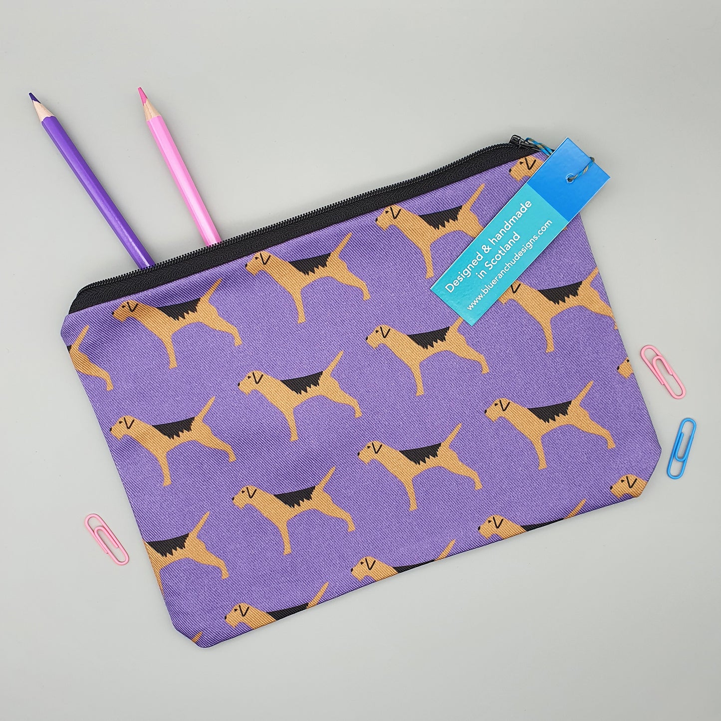 Border Terrier Pencil Case
