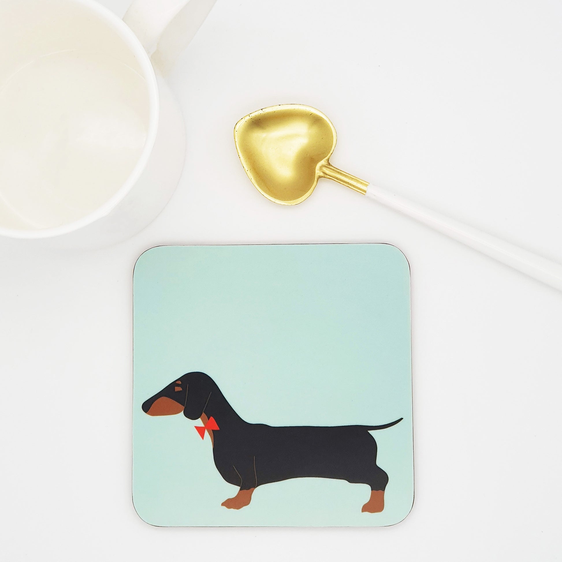 Dachshund coaster