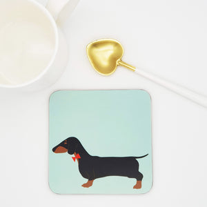 Dachshund coaster