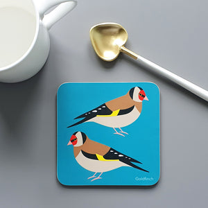 Goldfinch coaster