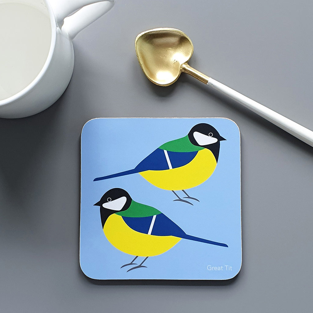 Great Tit Coaster