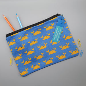 Crab pencil case