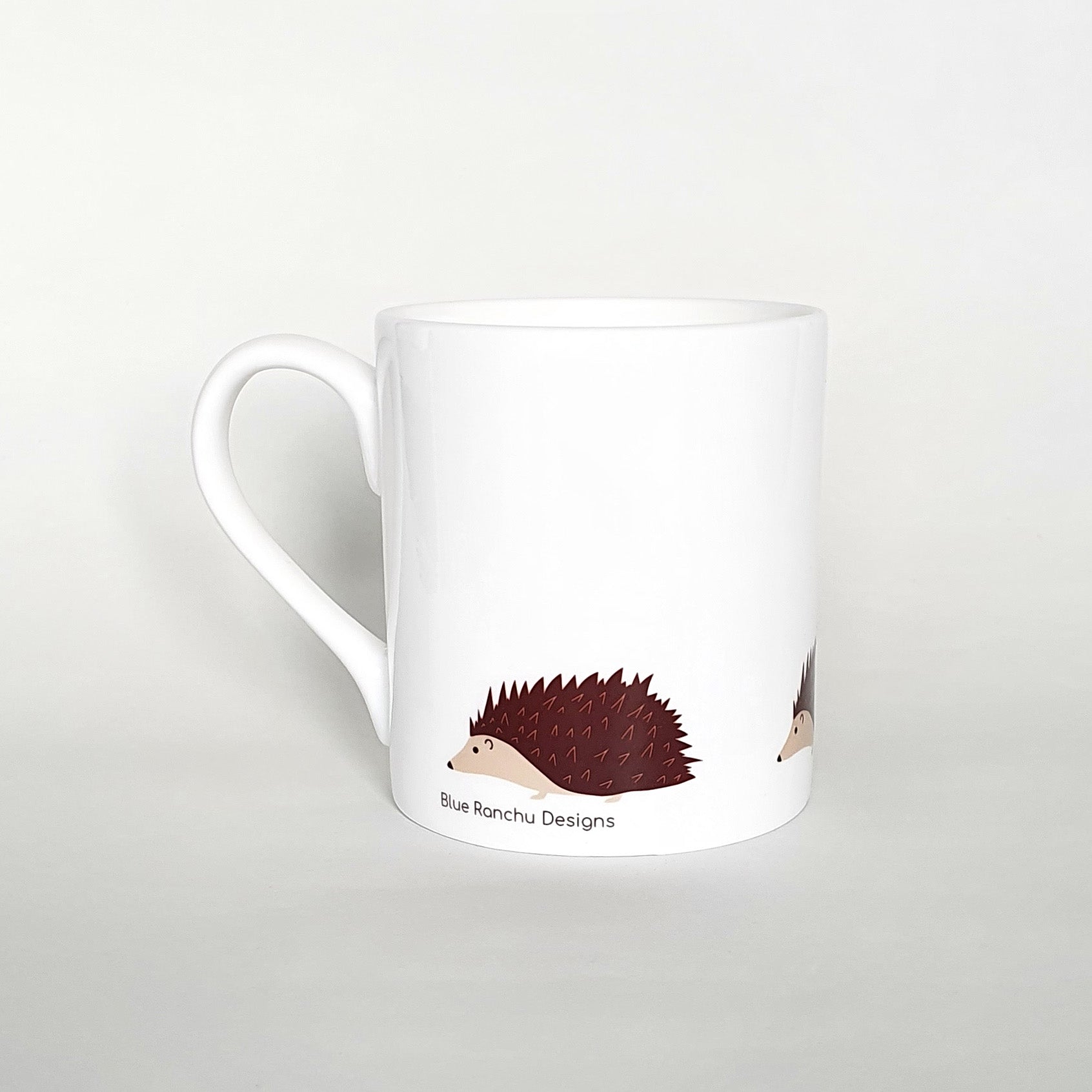 Hedgehog bone china mug