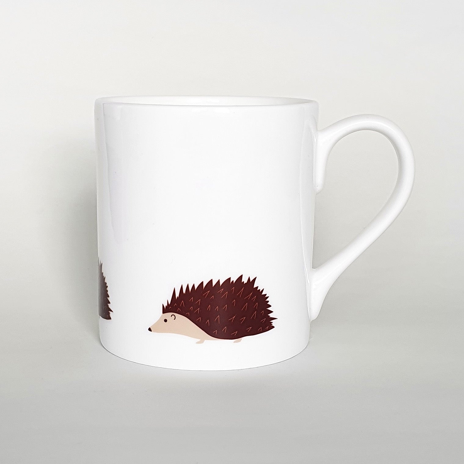 Hedgehog bone china mug