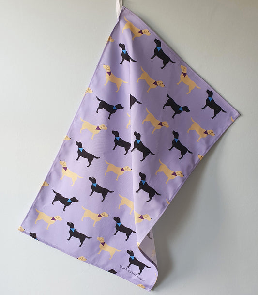 Labradors Tea Towel