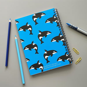 Orca A5 wire bound notebook