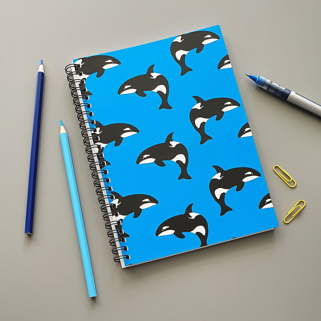 Orca A5 wire bound notebook