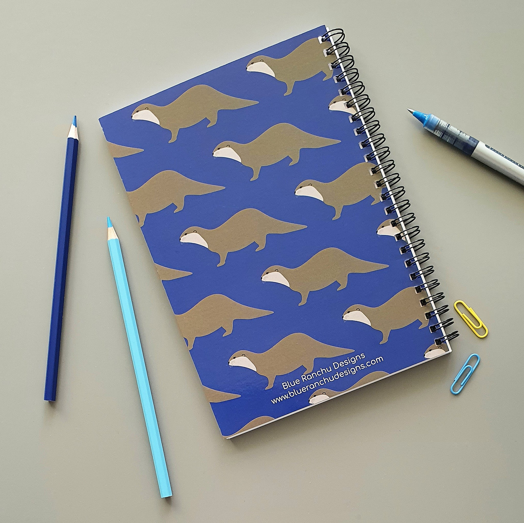 Otter A5 wirebound notebook