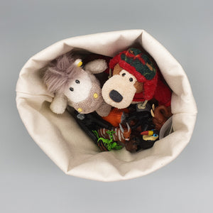 Otter Fabric Storage Basket storing toys