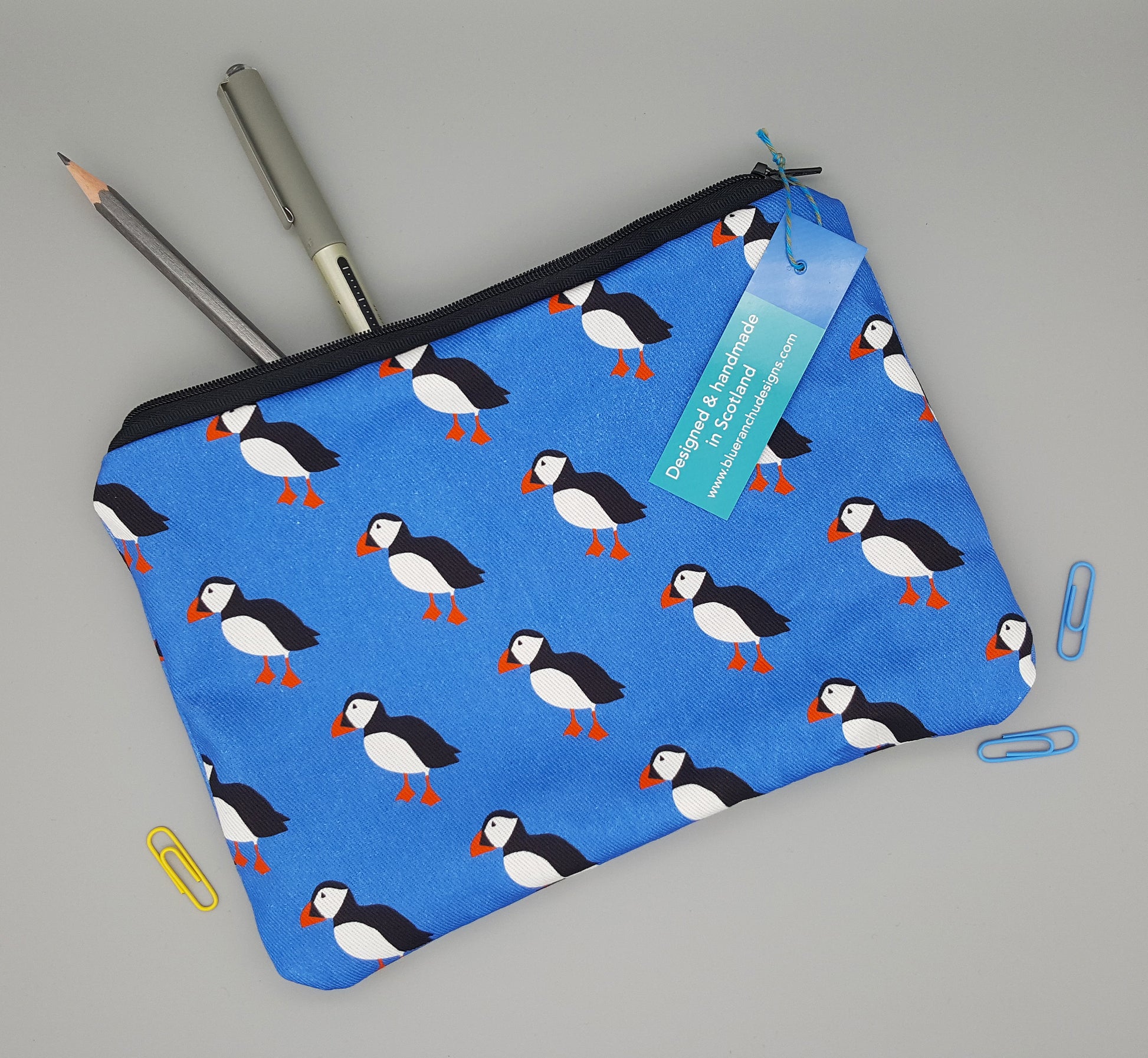 Puffin pencil case