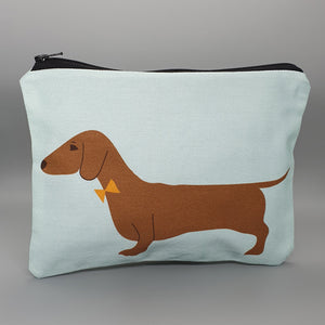 Red Dachshund Accessories Bag