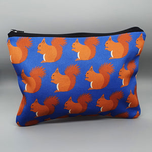 Red Squirrel Accessories/make-up bag