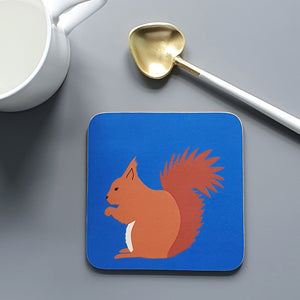 Red Squirrel coaster