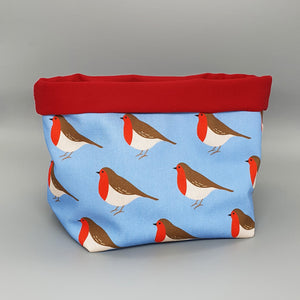 Robin fabric storage basket 