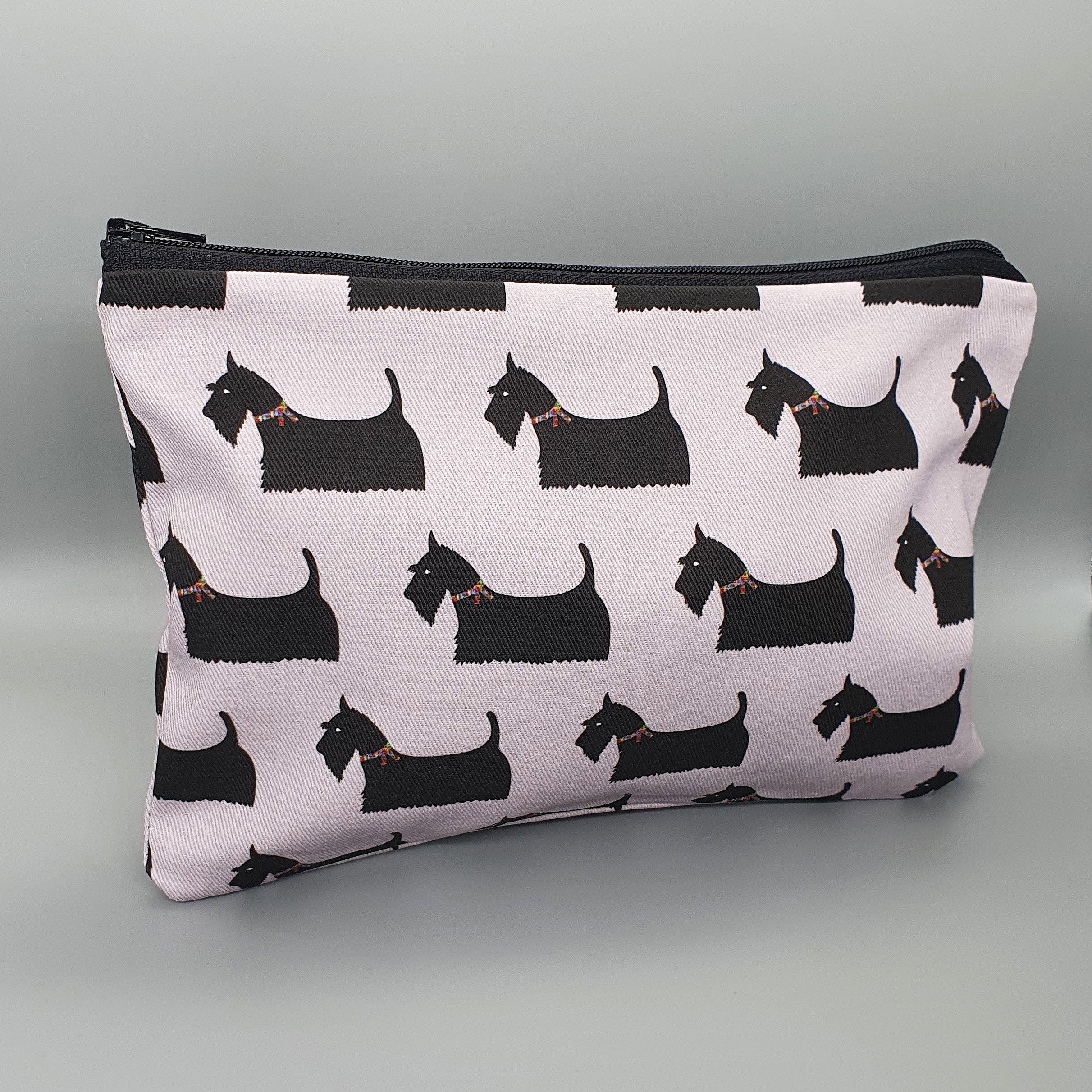 Scottish Terrier cotton accessories bag