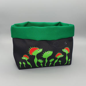 Venus Fly Trap fabric storage basket