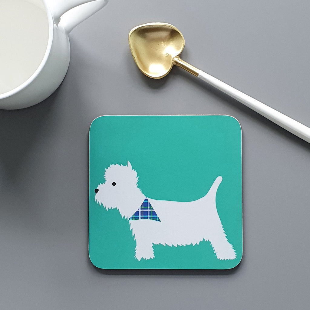 Westie coaster