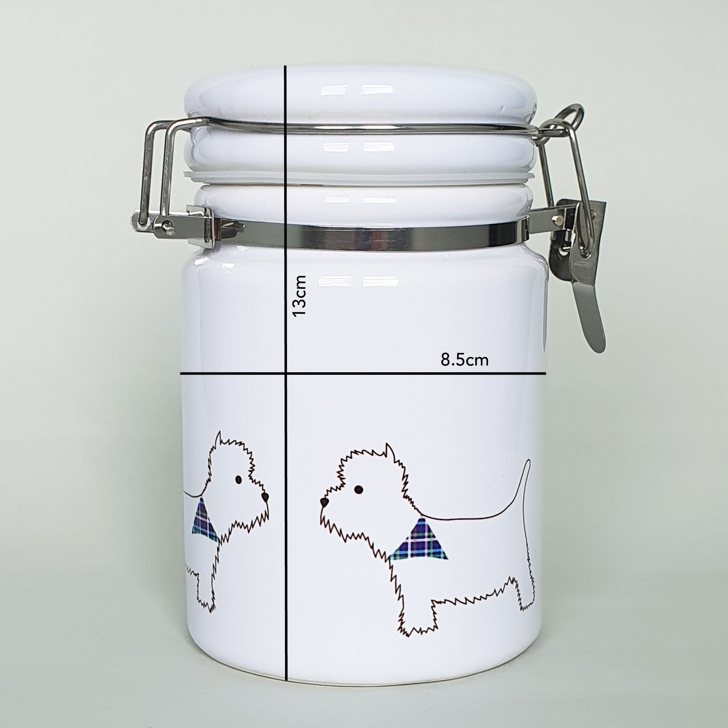 West Highland Terrier (Westie) Ceramic Storage Jar