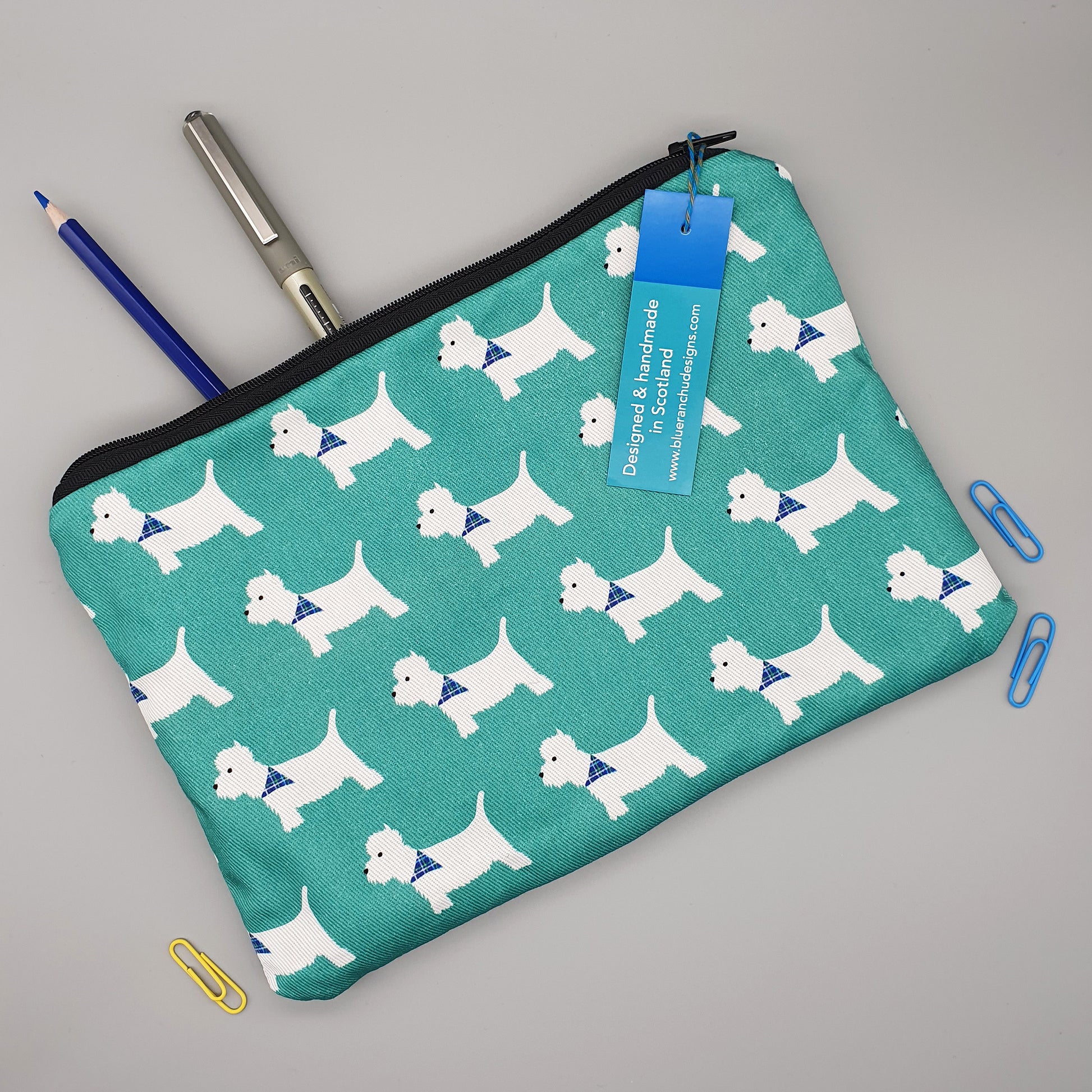 Westie pencil case